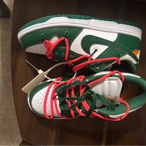 Pine Green Off-White Nike Dunks